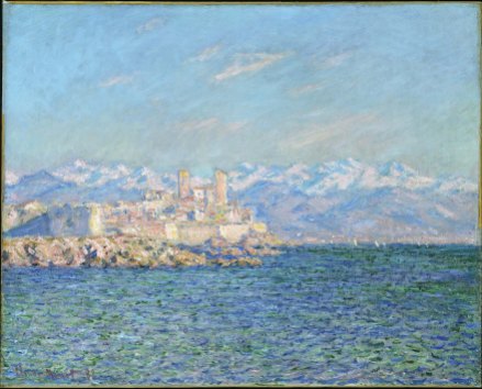 Antibes, effet d'après-midi, 1888, Claude Monet, 66 x 82,5 cm © Museum of Fine Arts, Boston, États-Unis