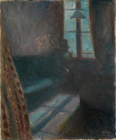 Nuit (à St-Cloud), 1890, Edvard Munch, Najonsalmuseet, Oslo
