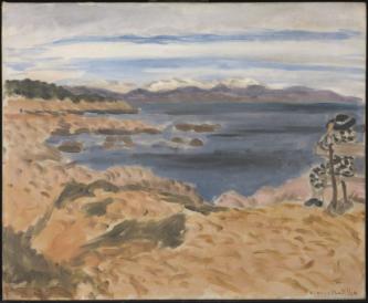 Cap d'Antibes, 1922, Henri Matisse, 50,6 x 61,2 cm ©Tate