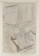 Preparatory Sketch for 'The Bowl of Milk' c.1919 Pierre Bonnard 1867-1947 Purchased 1992 http://www.tate.org.uk/art/work/T06536