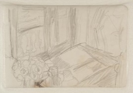 Preparatory Sketch for 'The Bowl of Milk' c.1919 Pierre Bonnard 1867-1947 Purchased 1992 http://www.tate.org.uk/art/work/T06537