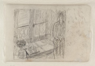 Preparatory Sketch for 'The Bowl of Milk' c.1919 Pierre Bonnard 1867-1947 Purchased 1992 http://www.tate.org.uk/art/work/T06542