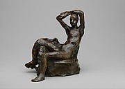 Small Nude in an Armchair, 1924,(moulé en 1954) Henri Matisse, bronze, 23,5 x 23,5 x 12,7 cm, The Pierre and Maria-Gaetana Matisse Collection, 2002, The Met, New-York © 2016 Succession H. Matisse / Artists Rights Society (ARS), New York