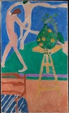 Nasturtiums avec le tableau Danse (I), 1912, Henri Matisse, huile sur toile, 191.8 x 115.3 cm, The Met, New-York © 2016 Succession H. Matisse / Artists Rights Society (ARS), New York