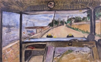 Antibes, Paysage vu de l'Interieur d'une automobile, 1925 Oil on canvas, collection privée © Succession Henri Matisse