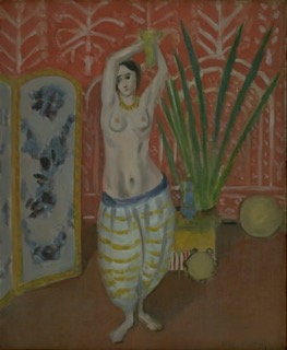 Odalisque with a Screen, 1923 Henri Matisse, huile sur toile, 79,6 x 68,6 cm Statens Museum for Kunst (SMK), Copenhagen © Succession Henri Matisse © Image SMK, Copenhagen