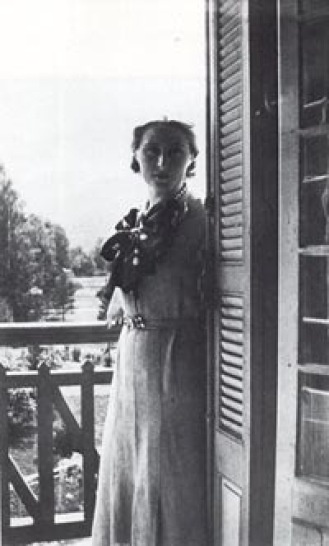 Lydia Delectorskaya, villa le Rêve, Vence, photographie prise par Matisse, année non précisée