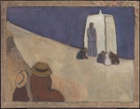 Studland Beach. Verso: Group of Male Nudes by Duncan Grant circa 1912 Vanessa Bell 1879-1961 Purchased 1976 http://www.tate.org.uk/art/work/T02080